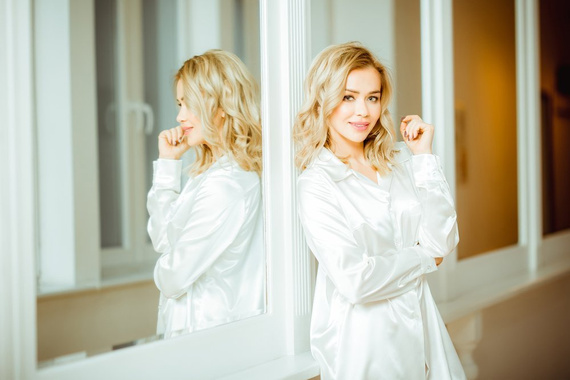 Carey Halka koszula nocna Kalimo - ecru