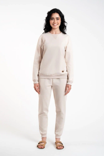 Panama Komplet dresowy Italian Fashion - beżowy