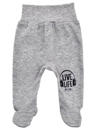 "Music" Terjan Półśpioch bawełniany - szary