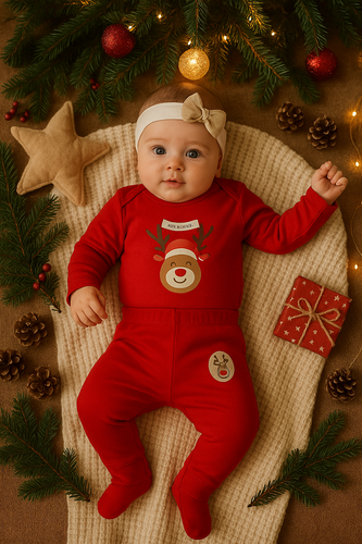 22SD01 Merry Christmas Mamatti Spodnie dresowe