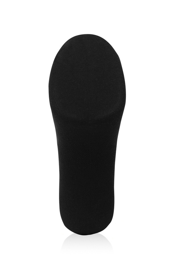 S155D Vintage Italian Fashion Skarpety długie - czarny/biały