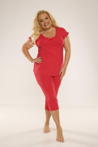 884 / 889 Visa Piżama Damska Forex - malina