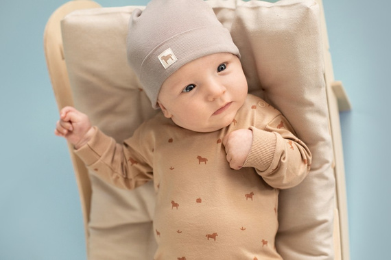 Wooden Pony Pinokio Bluzka z nadrukiem - brąz druk