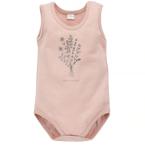 Summer Mood Pinokio Body dla dziewczynki na ramiączkach - róż