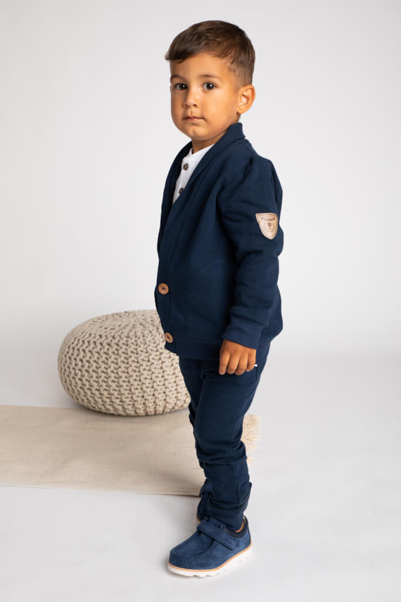 Bluzka z długim rękawem 169501 "Mix" Nicol - biały