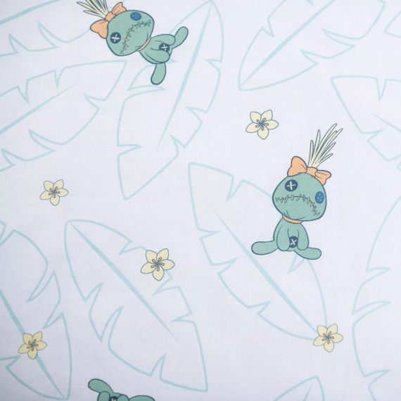 Jerry Fabrics Pościel Bawełniana Lilo & Stitch Tropical Hugs 100x135 40x60