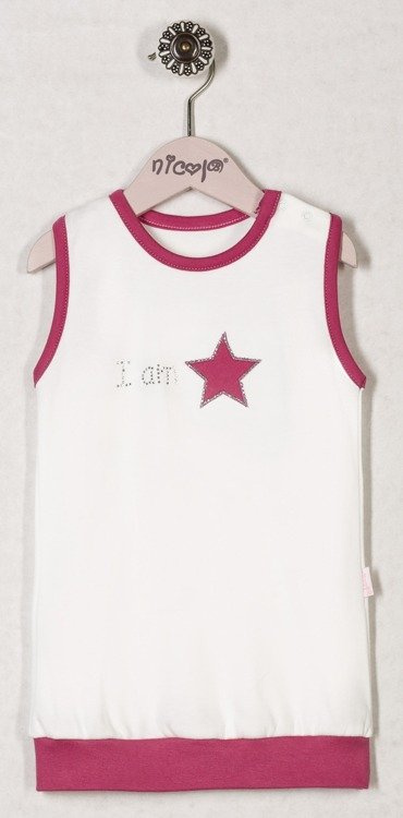 13430 A Sukienka bawełniana "GWIAZDKA" Nicol