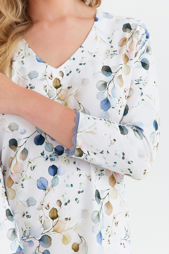 401 Koszula Nocna Cana - botaniczny