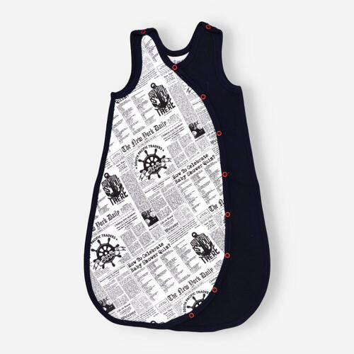 ABN-1406 Śpiworek niemowlęcy z bawełny organicznej Nini