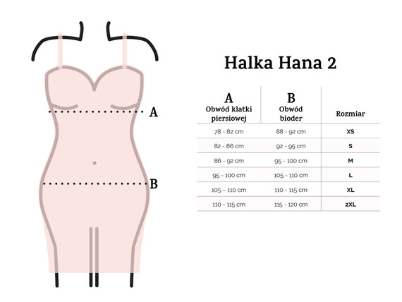 Hana 2 Halka satynowa koszulka damska DKaren - czarny
