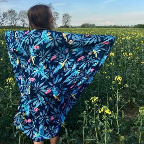 Otulacz 100% Bamboo Ornithology - Makaszka