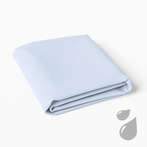 Eevi Prześcieradło dziecięce nieprzemakalny - jasny niebieski