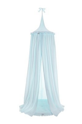 Baldachim sufitowy z falbanką Belisima - turkus