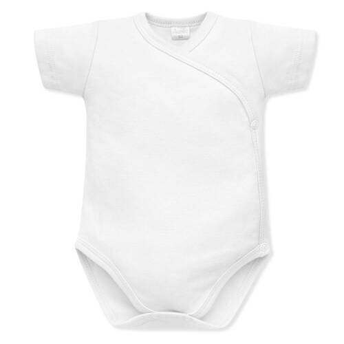 Lovely Day Pinokio Body kopertowe z krótkim rękawem - biały