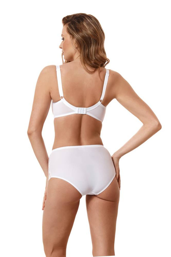 MM54 Biustonosz do karmienia Kostar- biały