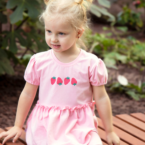 Strawberry & Love Eevi Bluzka z krótkim rękawem