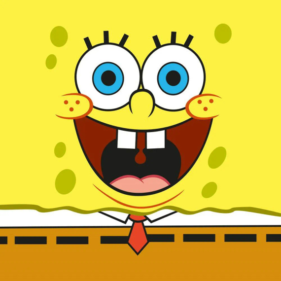 Sponge Bob ręcznik magiczny Carbotex żółty 