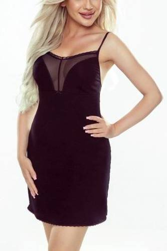 Maya Koszula nocna Ewana czarny