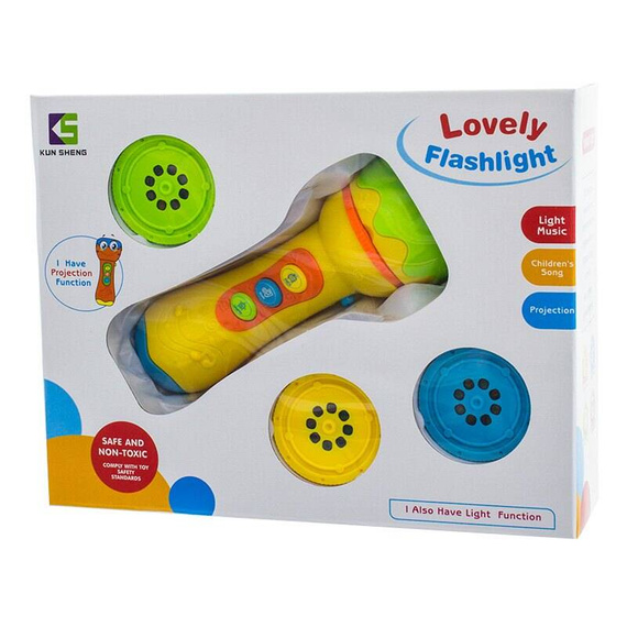 EBZ883 Zabawka latarka projektor Eurobaby