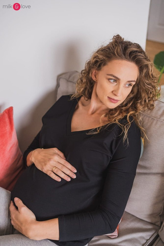 Two Ways Milk&Love bluzka ciążowa i do karmienia herbal rose