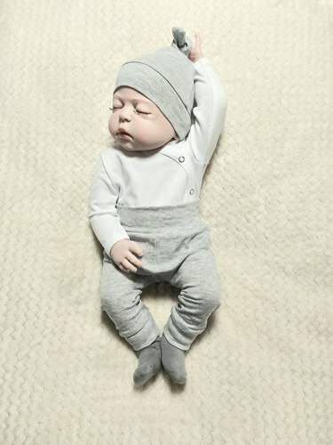 Rosnę Bambarillo komplet 3-częściowy biały-szary