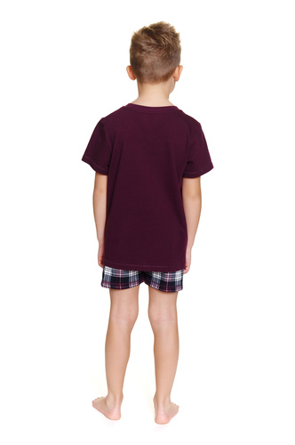 Piżama dziecięca 7202 Unisex Doctor Nap - burgundy