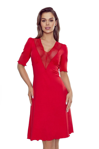 Flor  Koszula damska First Lady  Eldar -czerwony