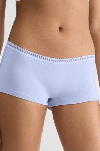 GO Crush Short  C3P  Szorty Damskie 3-pak Sloggi - V003 niebieski