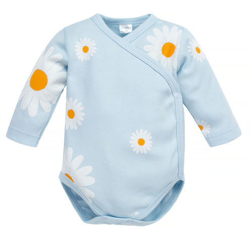 Daisy Pinokio Body kopertowe z długim rękawem - niebieski