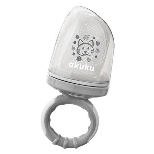 ALA0515 Kotek Siateczka do podawania pokarmów Akuku szary