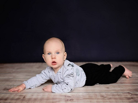 "BLACK" Makoma Spodnie niemowlęce dresowe czarny