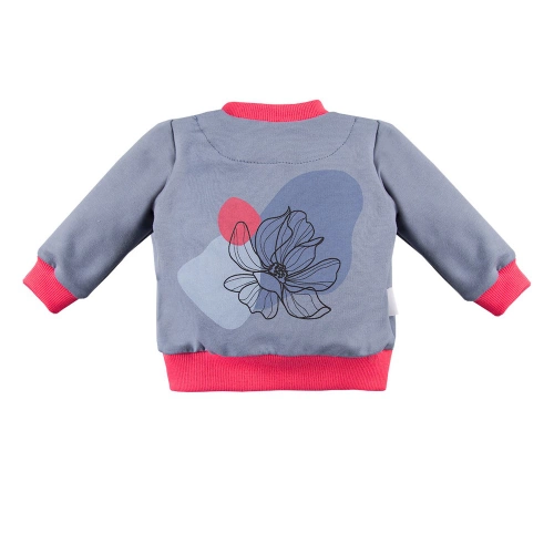 Run&Fun Eevi Dres dla dziewczynki, komplet - szary