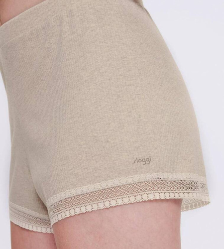 GO Ribbed Short krótkie spodenki Sloggi - Grey Combination