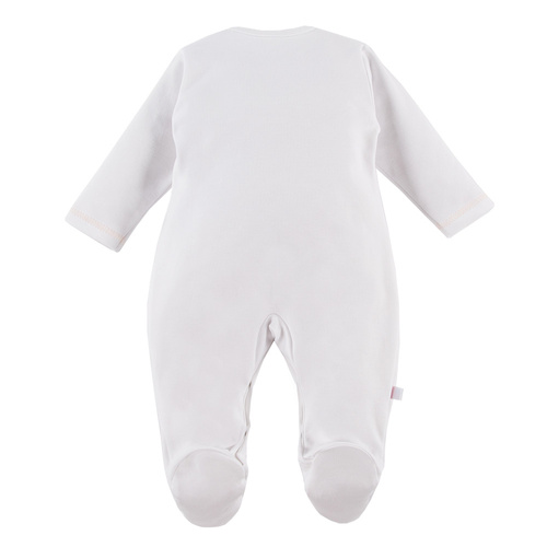 Daisy Eevi Pajac ze stópkami - biały