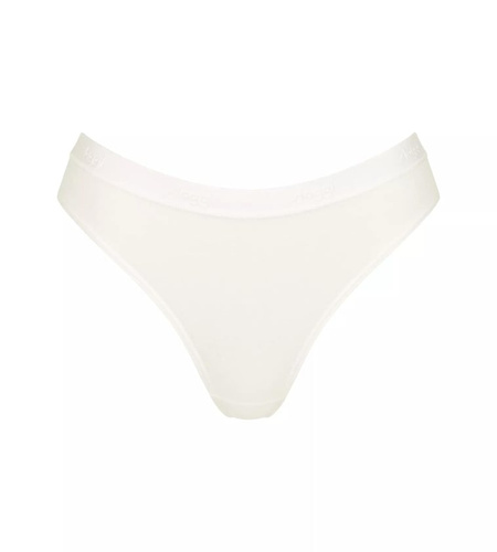 Casual High leg Figi Damskie 2-pak Sloggi GO - silk white