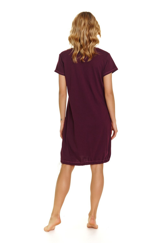 9504 Koszula Nocna do karmienia Doctor Nap - burgundy
