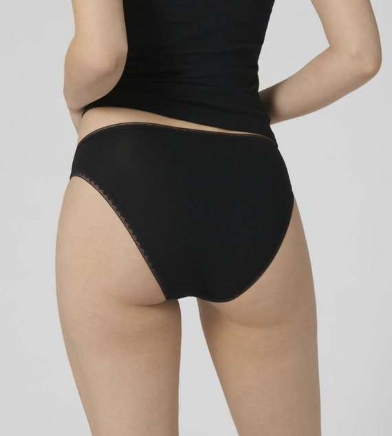 Figi tai 2 pak Damskie Sloggi go - black