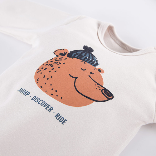 Jump Eevi Body z długim rękawem - ecru