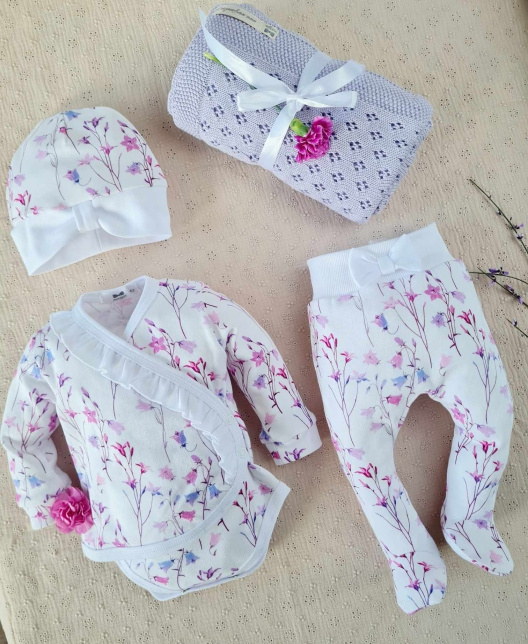 Komplet niemowlęcy 3619 Calinka