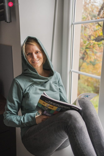 Milk Please Milk&Love bluza do karmienia miętowy