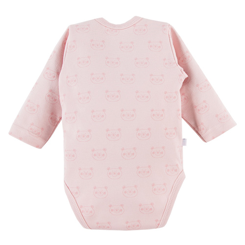Big Bear Eevi Body z długim rękawem - różowy