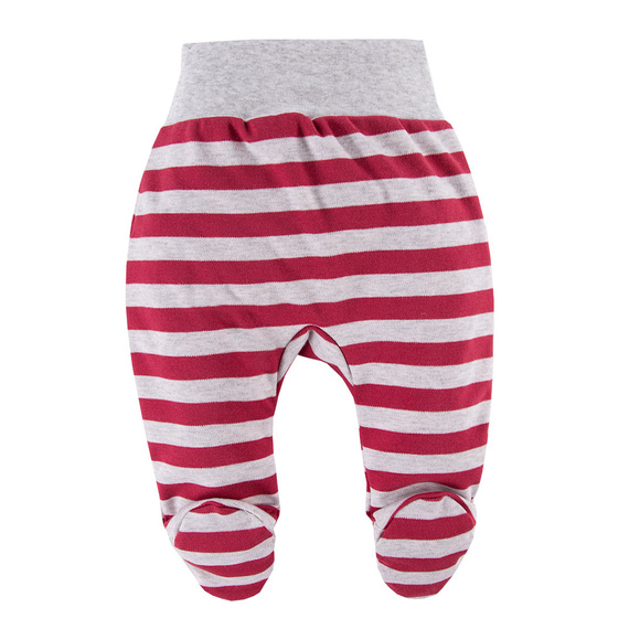 Ancymon Eevi Półśpiochy niemowlęce 2-pak - szary/czerwony