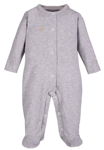 Pajac z kieszonką ze stópkami "Simply Comfy" Ewa Klucze - bordo