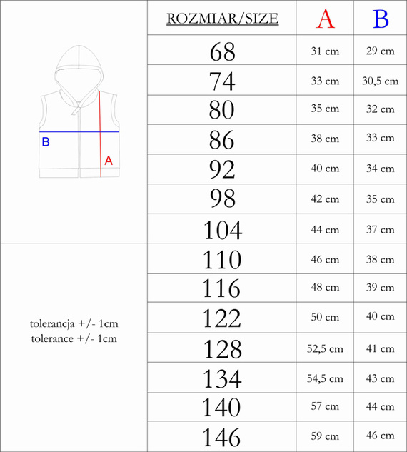 214272 Muki Nicol Kamizelka dresowa z kapturem