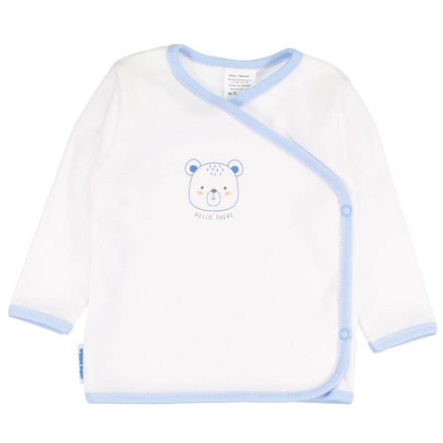 Miś Martex koszulka niemowlęca niebieski