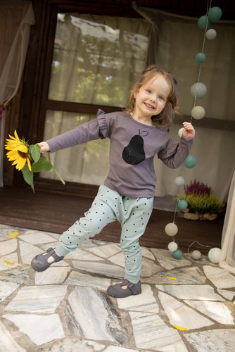 Tres Bien Pinokio Bluzka z nadrukiem - grafit