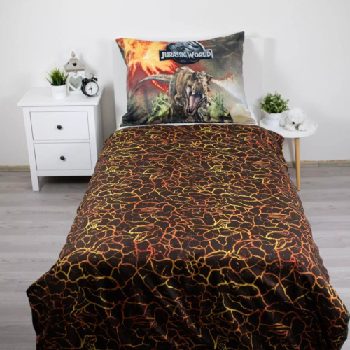 Pościel 140x200 Dinozaury Park Jurajski Wulkan 70x90 Jerry Fabrics