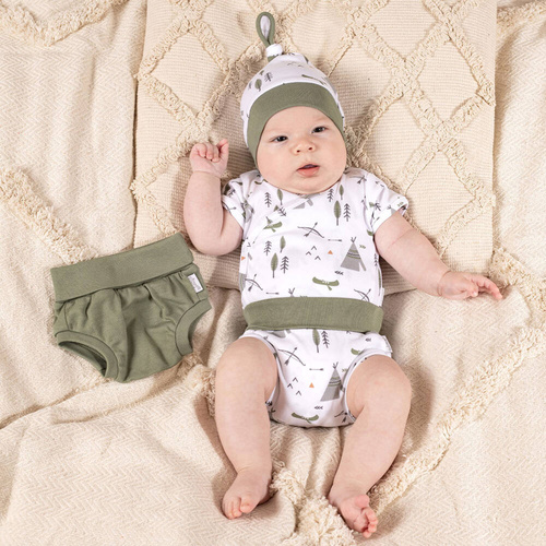 206094 Bruno Nicol Kopertowe Body z krótkim rękawem