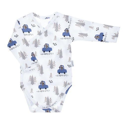 214096 Muki Nicol Body z długim rękawem rozpinane 