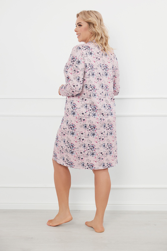 Toliana koszula nocna, długi rękaw Italian Fashion